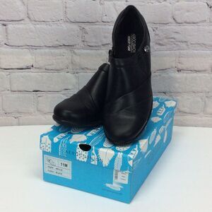 Aero Cushion Memory Foam Clogs Womens Size 11 Black Casual Dark Academia Comfort